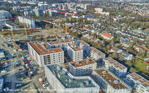 14.12.2020 - die Baustelle Alexisquartier in Neuperlach