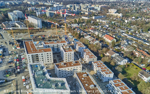 14.12.2020 - die Baustelle Alexisquartier in Neuperlach