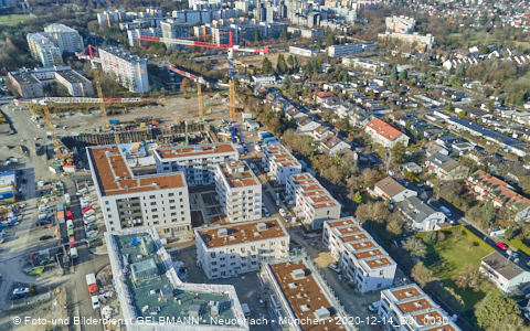 14.12.2020 - die Baustelle Alexisquartier in Neuperlach