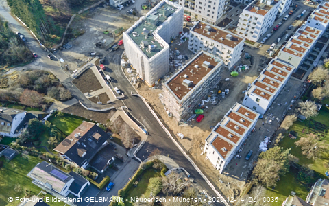 14.12.2020 - die Baustelle Alexisquartier in Neuperlach