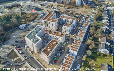 14.12.2020 - die Baustelle Alexisquartier in Neuperlach