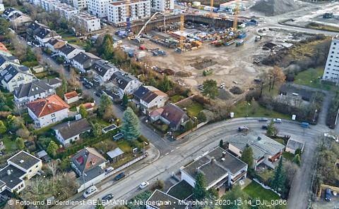 14.12.2020 - die Baustelle Alexisquartier in Neuperlach