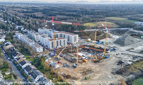 14.12.2020 - die Baustelle Alexisquartier in Neuperlach