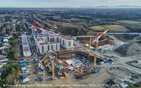 14.12.2020 - die Baustelle Alexisquartier in Neuperlach