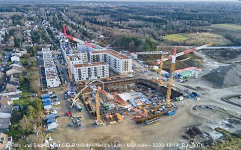 14.12.2020 - die Baustelle Alexisquartier in Neuperlach