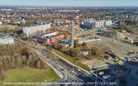 14.12.2020 - die Baustelle Alexisquartier in Neuperlach