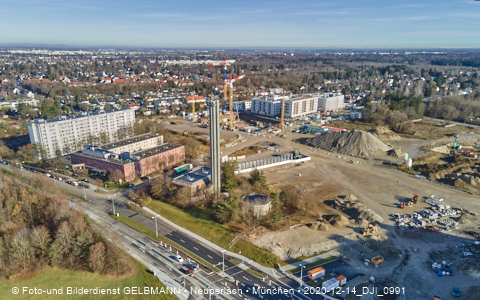 14.12.2020 - die Baustelle Alexisquartier in Neuperlach