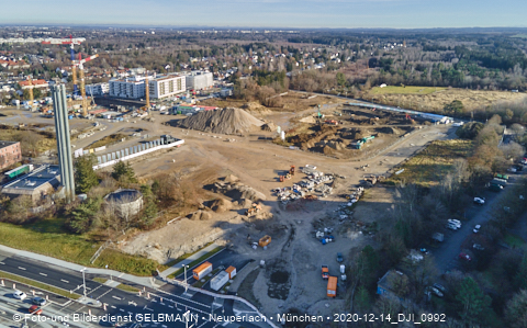 14.12.2020 - die Baustelle Alexisquartier in Neuperlach