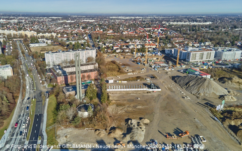 14.12.2020 - die Baustelle Alexisquartier in Neuperlach