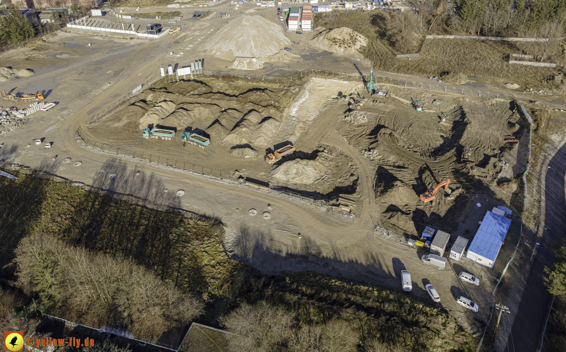 14.12.2020 - Baustelle Alexisquartier und PandionVerde in Neuperlach