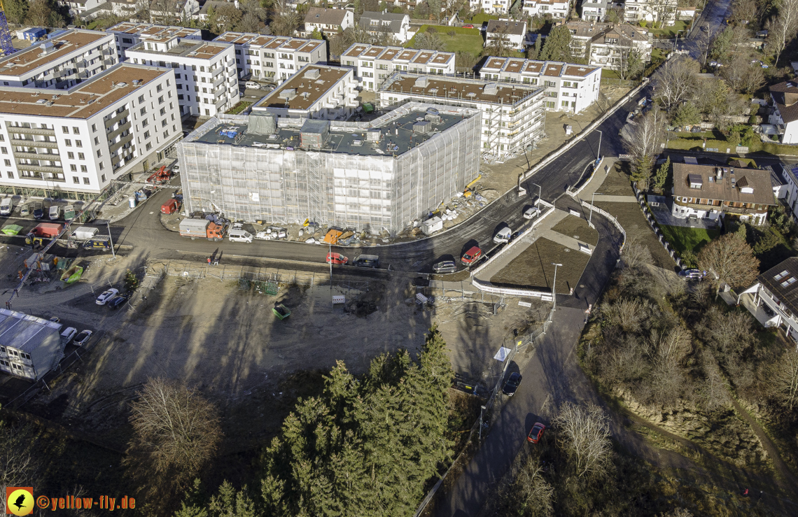 14.12.2020 - Baustelle Alexisquartier und PandionVerde in Neuperlach