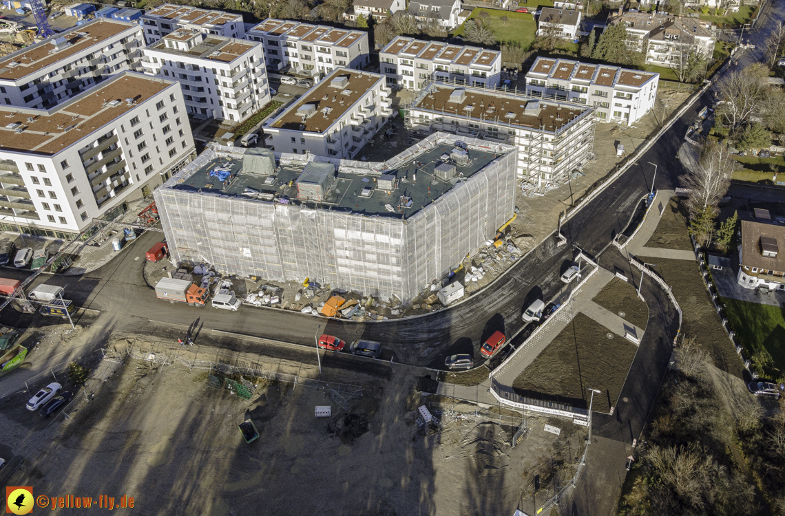14.12.2020 - Baustelle Alexisquartier und PandionVerde in Neuperlach