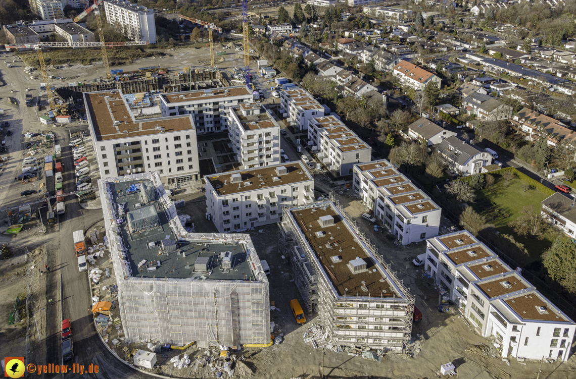 14.12.2020 - Baustelle Alexisquartier und PandionVerde in Neuperlach