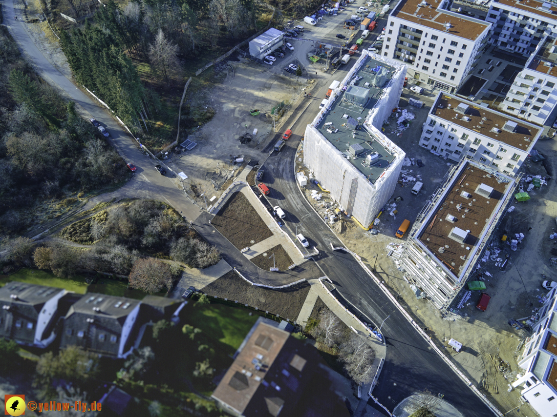 14.12.2020 - Baustelle Alexisquartier und PandionVerde in Neuperlach