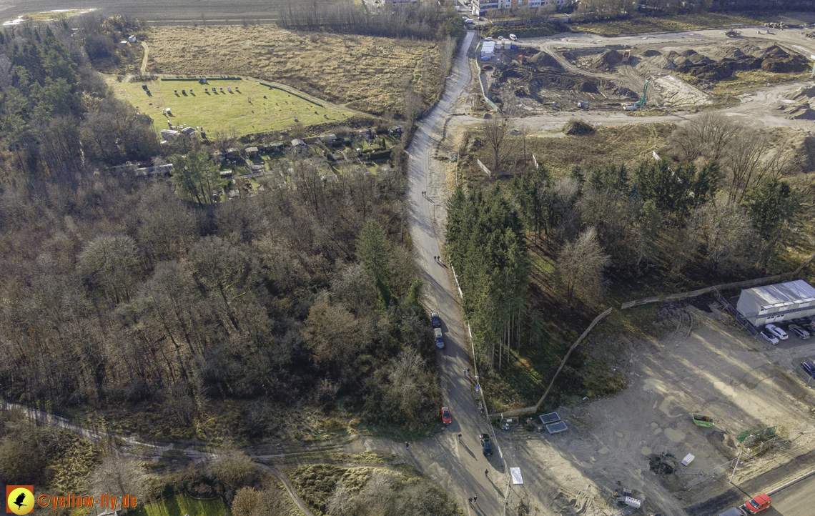 14.12.2020 - Baustelle Alexisquartier und PandionVerde in Neuperlach