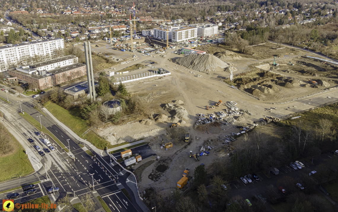14.12.2020 - Baustelle Alexisquartier und PandionVerde in Neuperlach