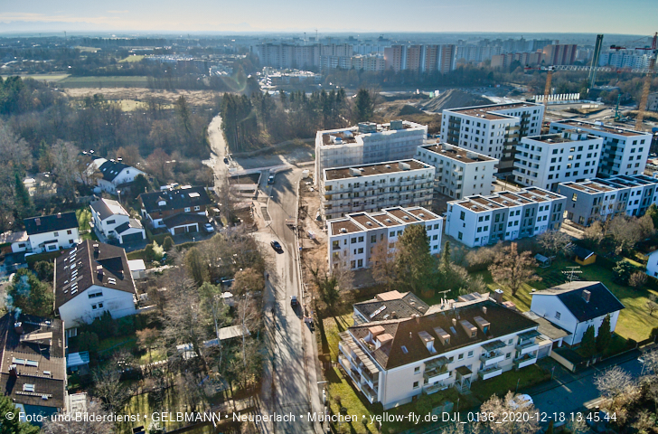 18.12.2020 - Baustelle Alexisquartier in Neuperlach