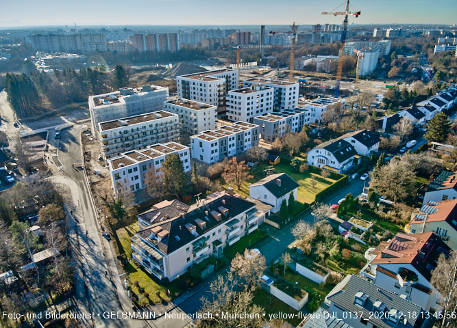 18.12.2020 - Baustelle Alexisquartier in Neuperlach