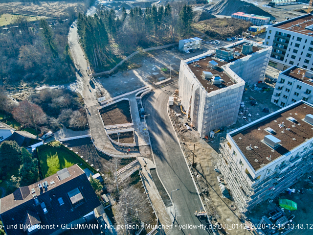 18.12.2020 - Baustelle Alexisquartier in Neuperlach