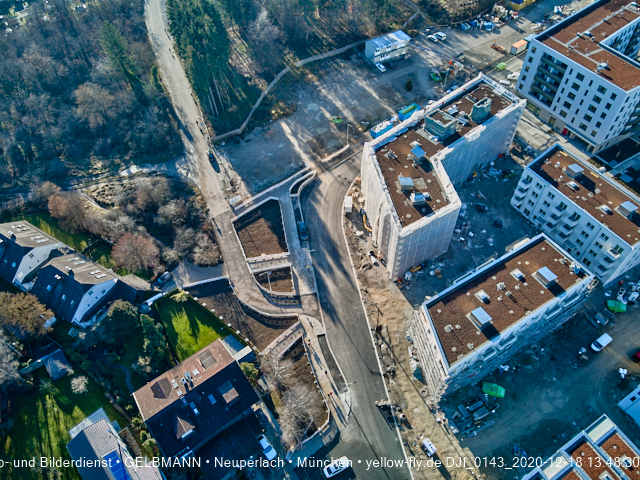 18.12.2020 - Baustelle Alexisquartier in Neuperlach