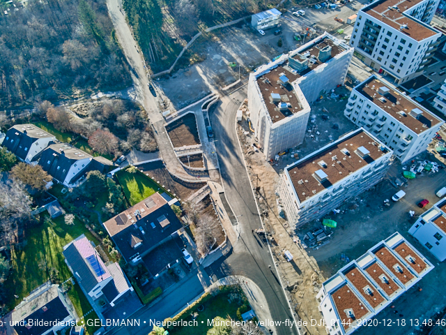 18.12.2020 - Baustelle Alexisquartier in Neuperlach