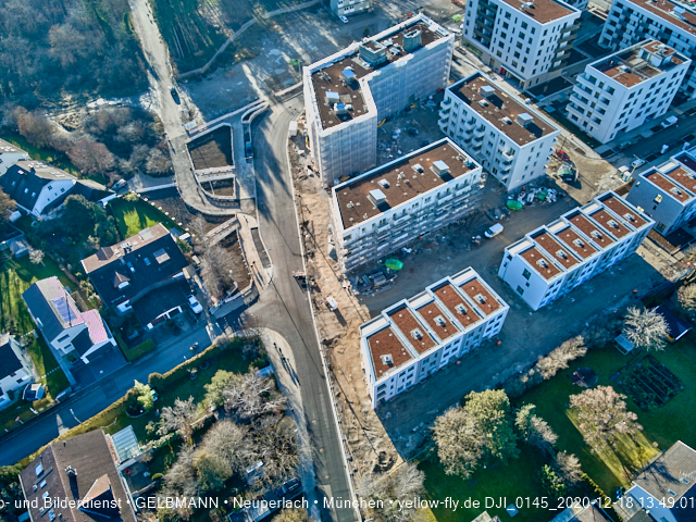 18.12.2020 - Baustelle Alexisquartier in Neuperlach