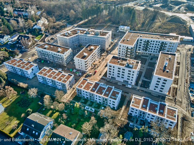 18.12.2020 - Baustelle Alexisquartier in Neuperlach