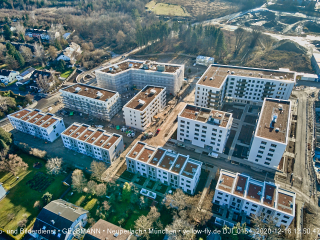 18.12.2020 - Baustelle Alexisquartier in Neuperlach