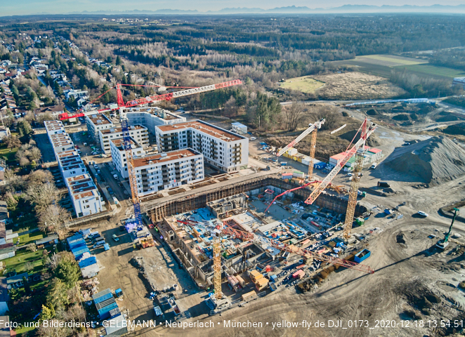 18.12.2020 - Baustelle Alexisquartier in Neuperlach