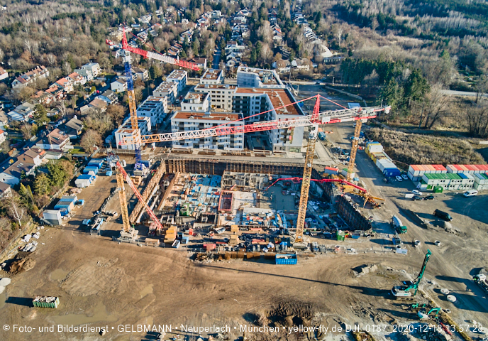 18.12.2020 - Baustelle Alexisquartier in Neuperlach