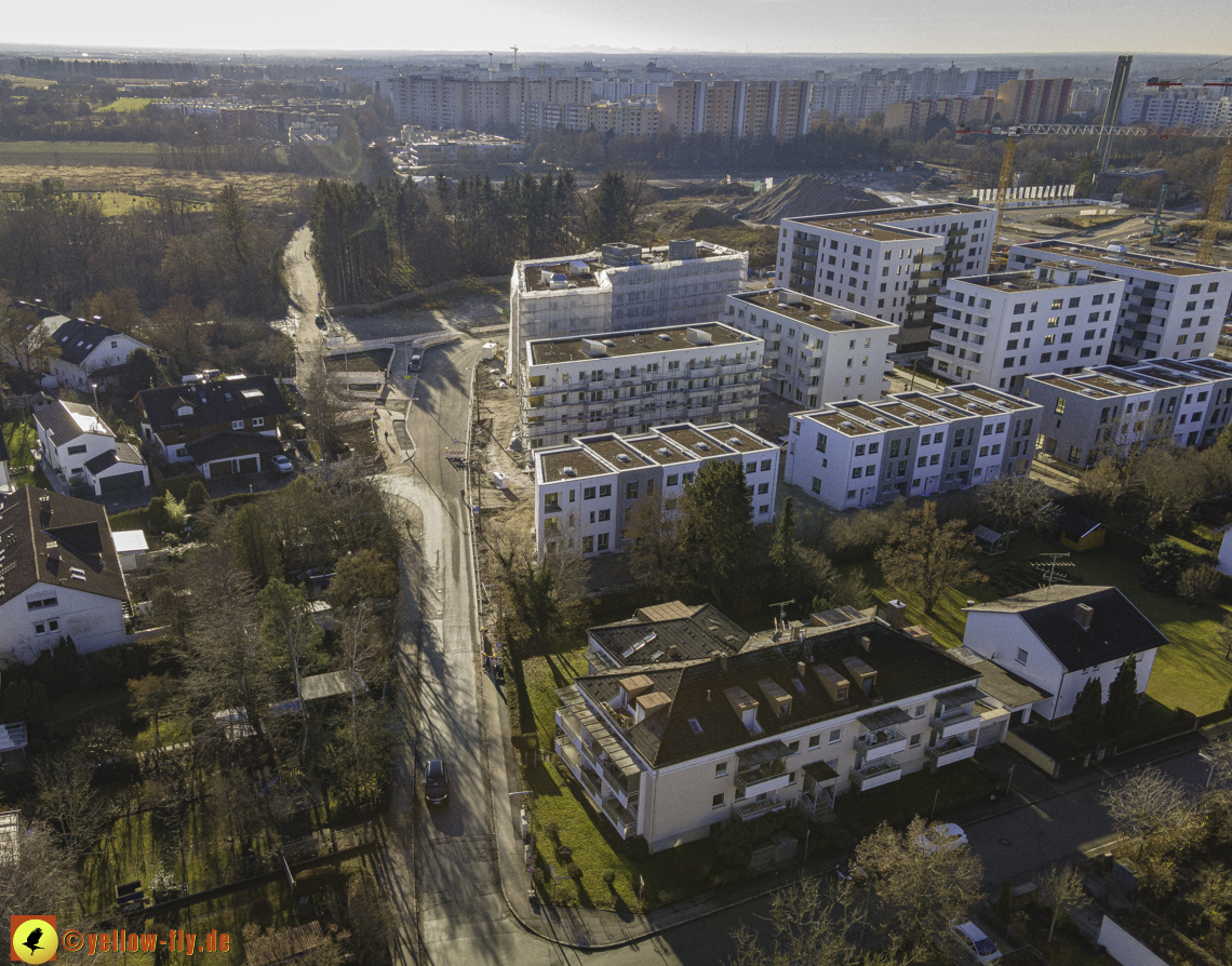 18.12.2020 - Baustelle Alexisquartier in Neuperlach