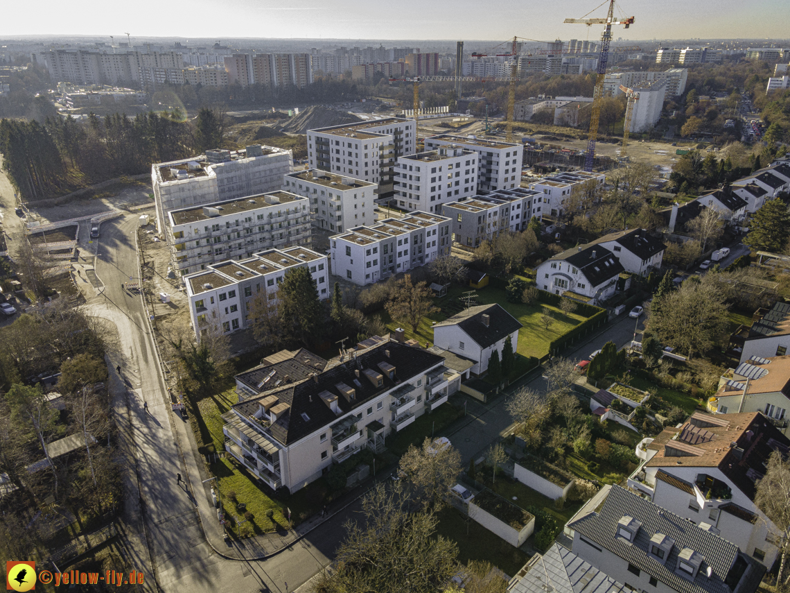 18.12.2020 - Baustelle Alexisquartier in Neuperlach