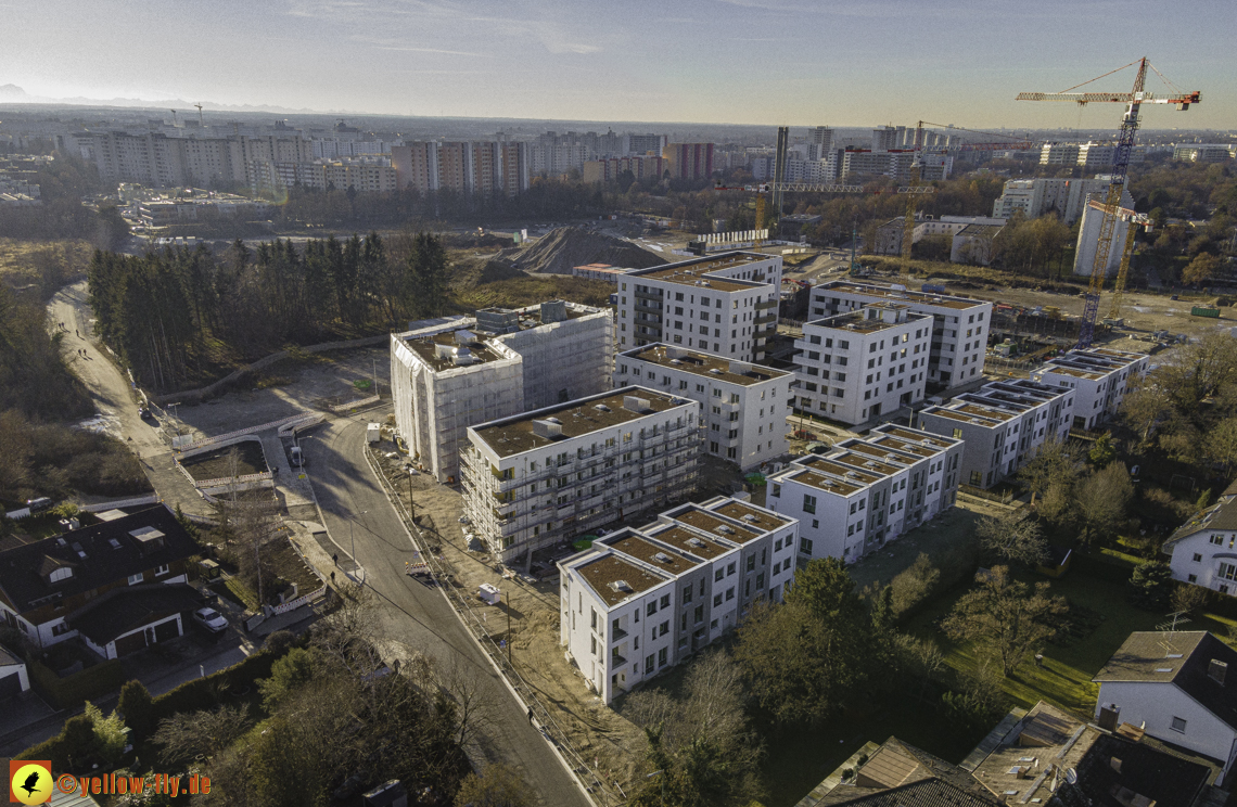 18.12.2020 - Baustelle Alexisquartier in Neuperlach