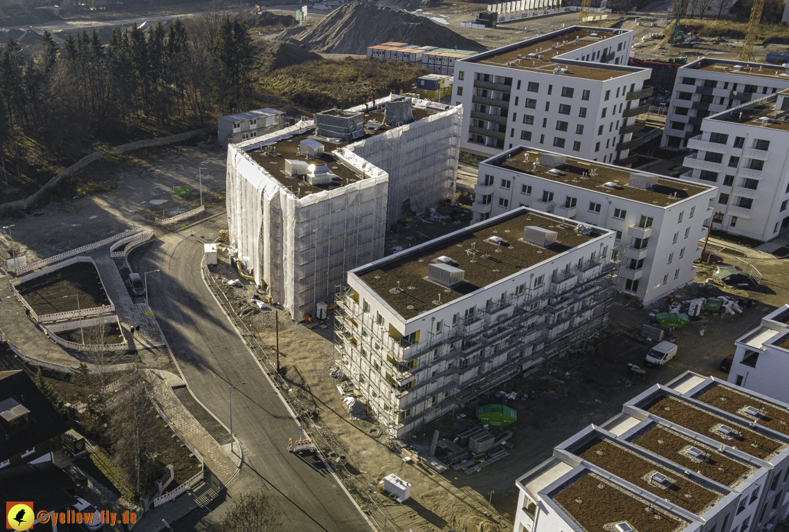 18.12.2020 - Baustelle Alexisquartier in Neuperlach