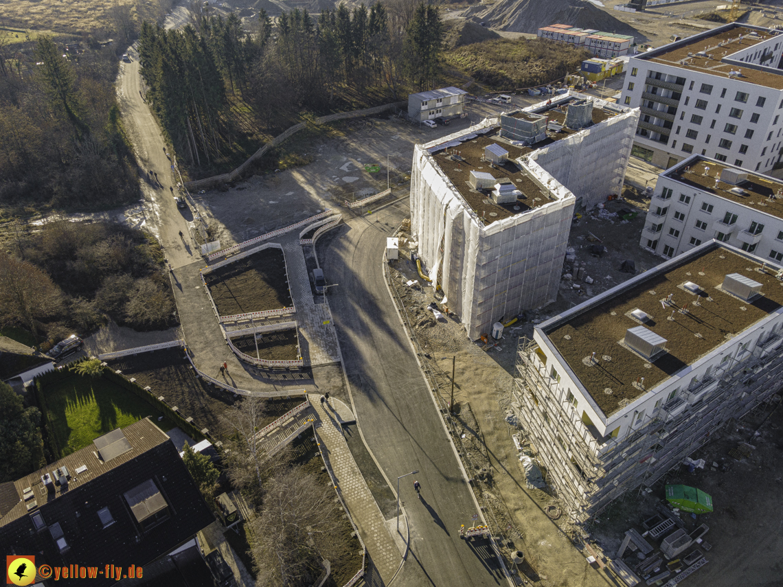 18.12.2020 - Baustelle Alexisquartier in Neuperlach