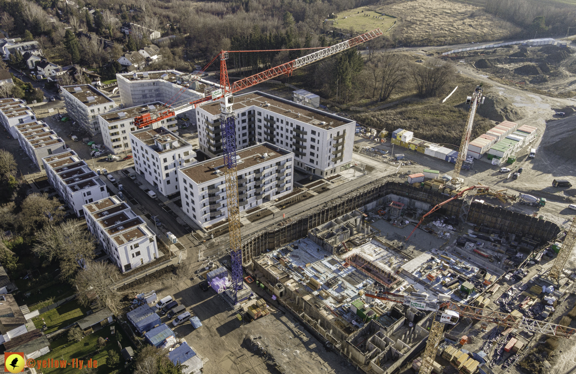 18.12.2020 - Baustelle Alexisquartier in Neuperlach