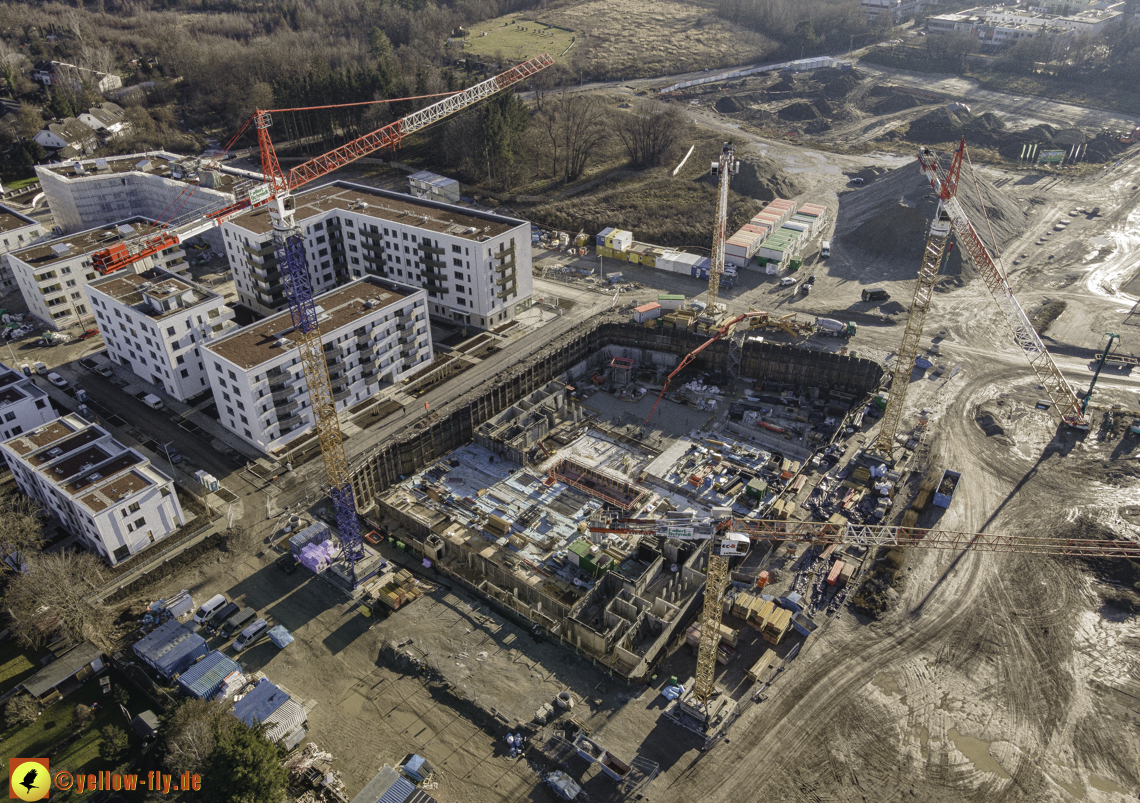 18.12.2020 - Baustelle Alexisquartier in Neuperlach