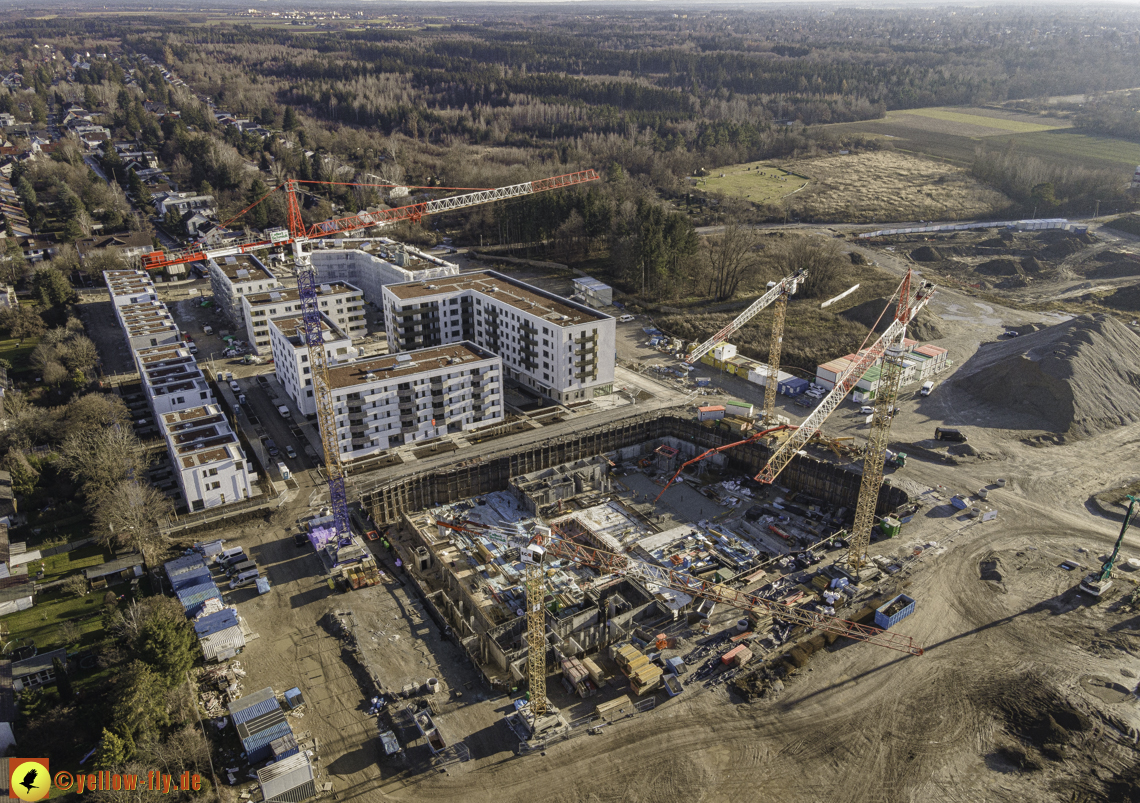 18.12.2020 - Baustelle Alexisquartier in Neuperlach