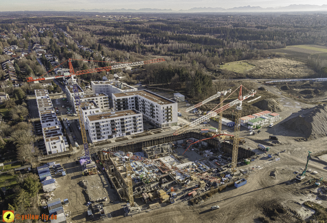 18.12.2020 - Baustelle Alexisquartier in Neuperlach