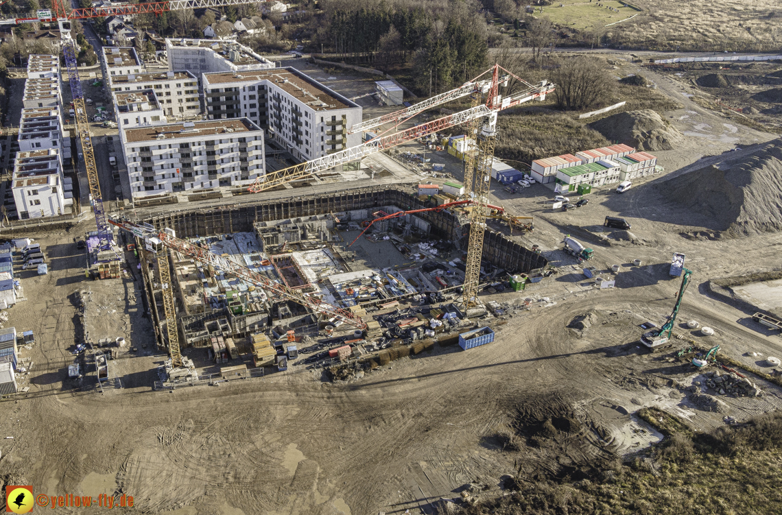 18.12.2020 - Baustelle Alexisquartier in Neuperlach