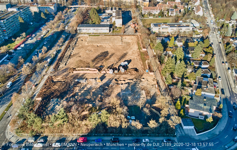 18.12.2020 - Baustelle Grundschule am Karl-Marx-Ring in Neuperlach