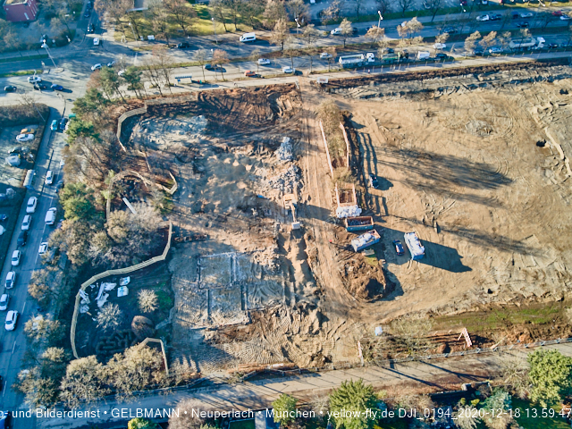 18.12.2020 - Baustelle Grundschule am Karl-Marx-Ring in Neuperlach