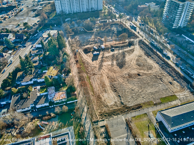 18.12.2020 - Baustelle Grundschule am Karl-Marx-Ring in Neuperlach