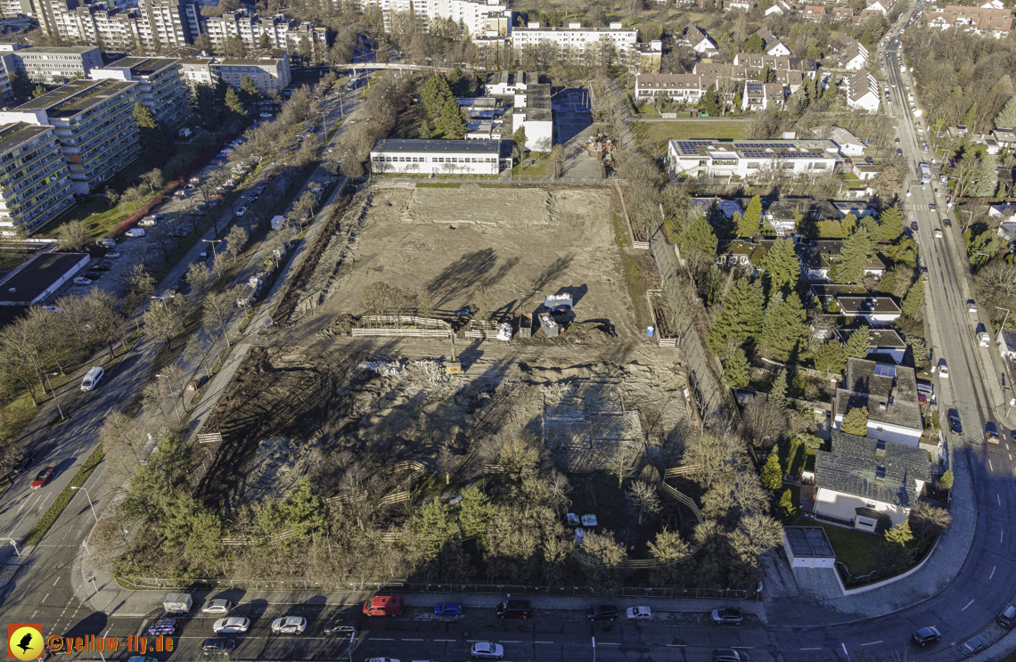 18.12.2020 - Baustelle Grundschule am Karl-Marx-Ring in Neuperlach