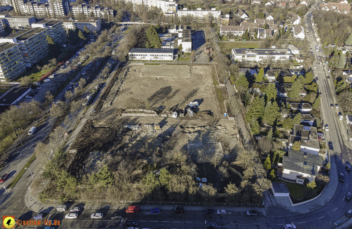 18.12.2020 - Baustelle Grundschule am Karl-Marx-Ring in Neuperlach