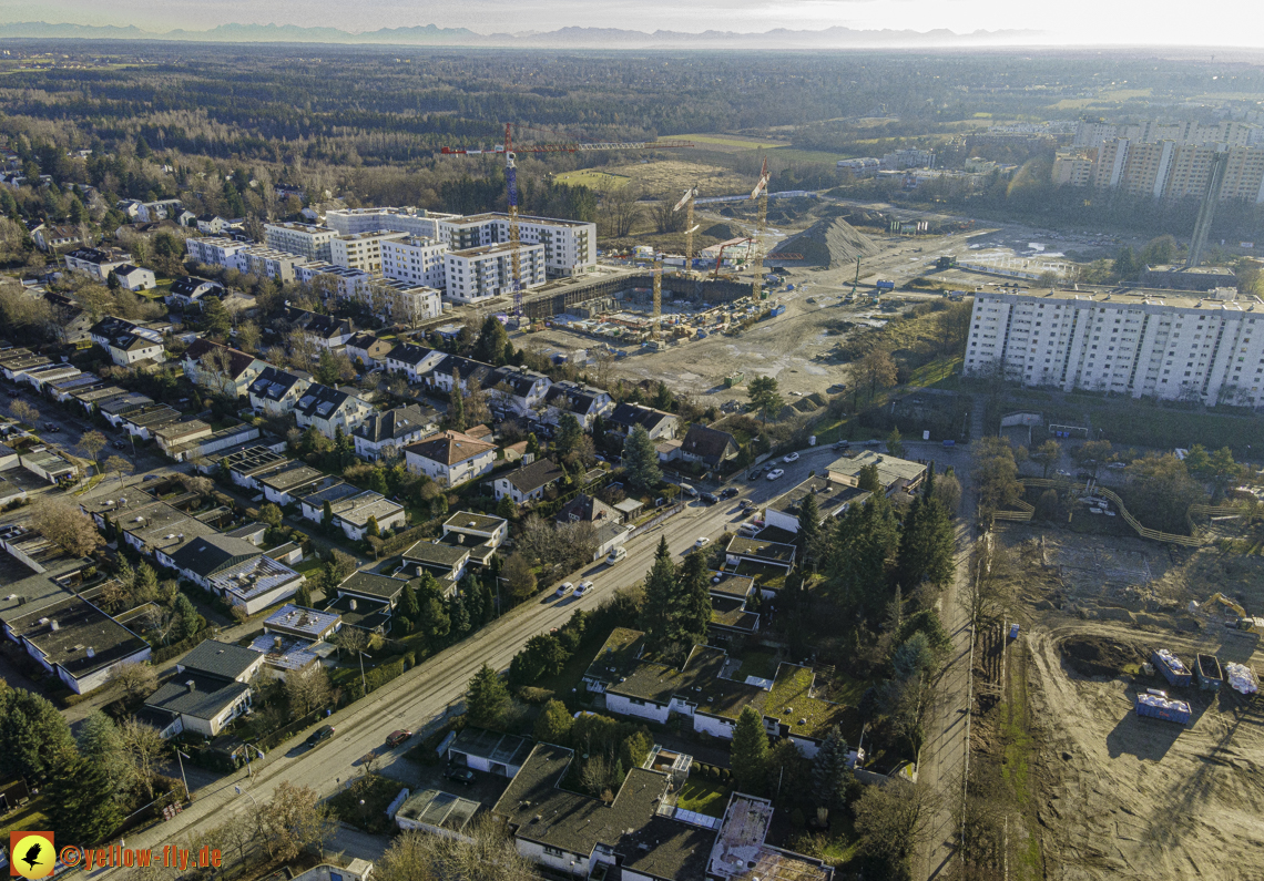 18.12.2020 - Baustelle Grundschule am Karl-Marx-Ring in Neuperlach