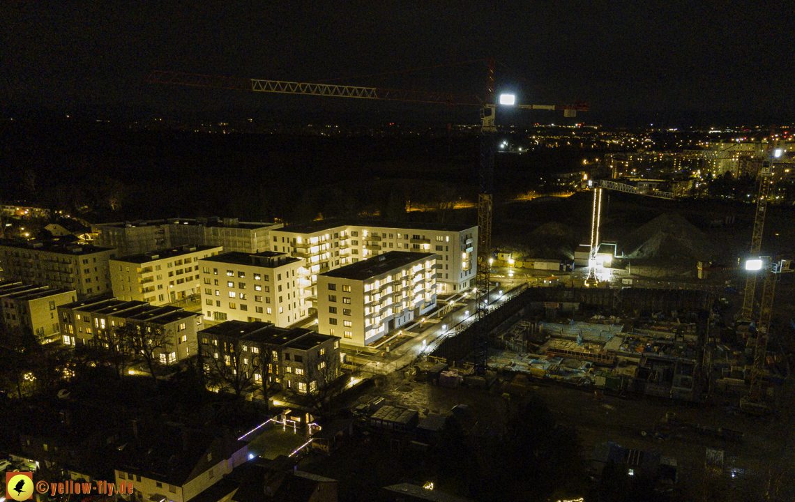 23.12.2020 - Baustelle Alexisquartier in Neuperlach