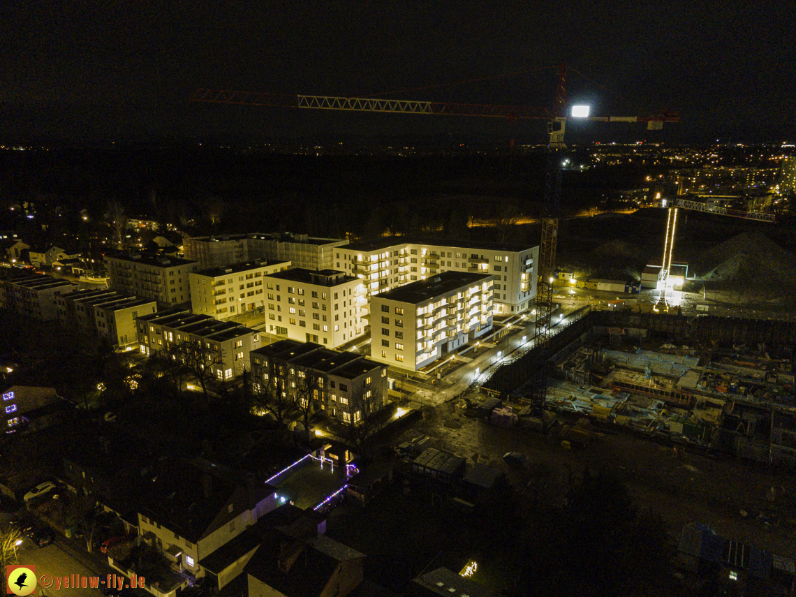 23.12.2020 - Baustelle Alexisquartier in Neuperlach