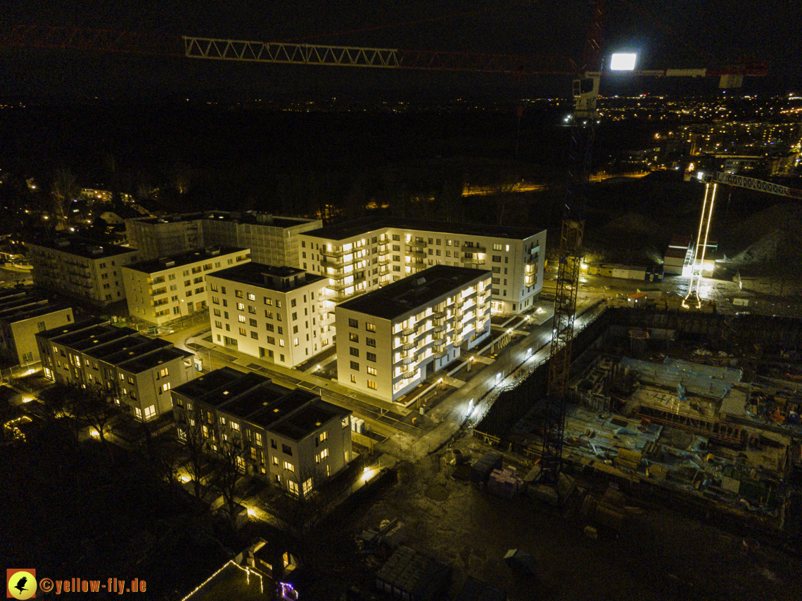 23.12.2020 - Baustelle Alexisquartier in Neuperlach