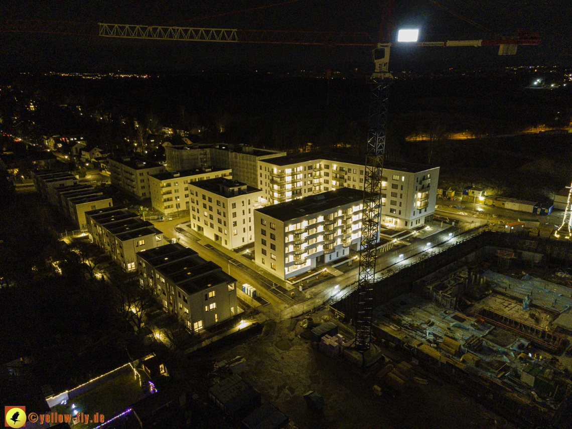 23.12.2020 - Baustelle Alexisquartier in Neuperlach